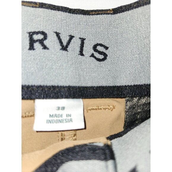 Orvis Cargo Shorts Mens Size 38 Camel Tan Pockets Performance Pre-Owned - Picture 10 of 14